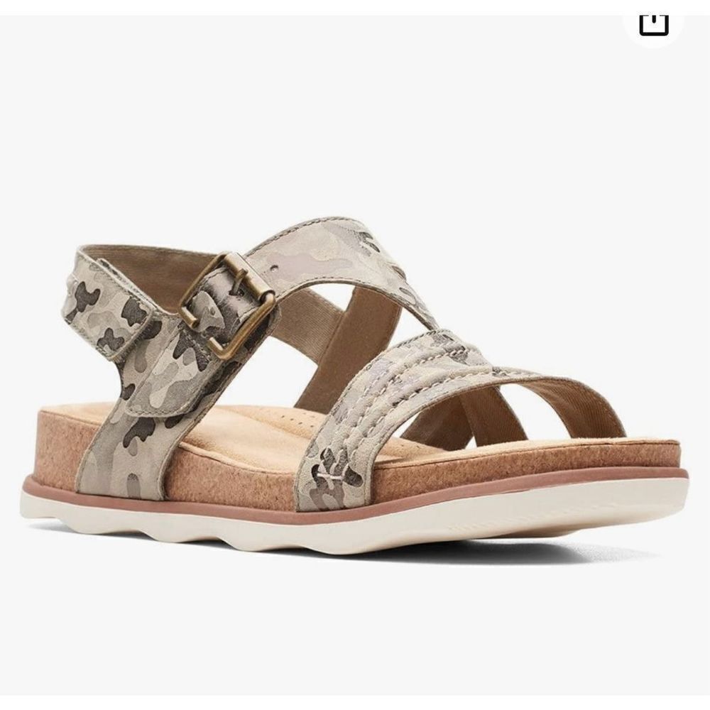 CLARKS Camouflage Sandals - Picture 7 of 8
